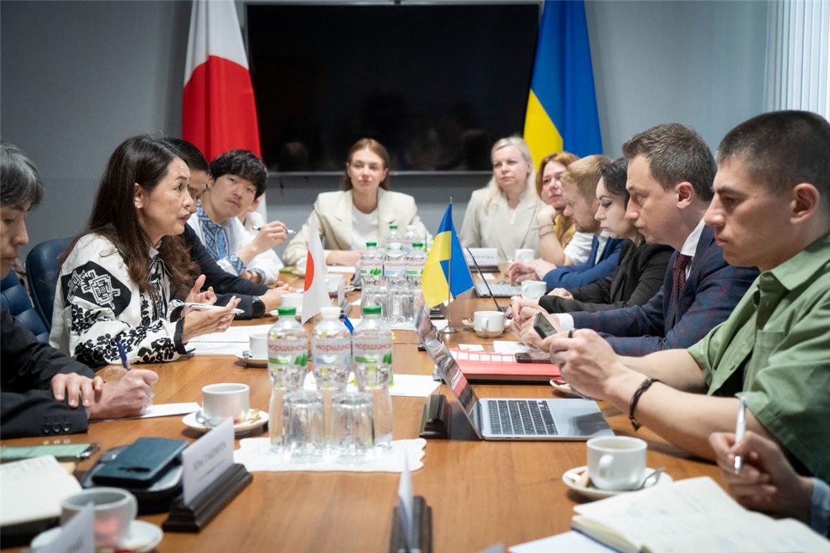 Україна та Японія масштабують проєкти з відновлення та технічної модернізації економіки